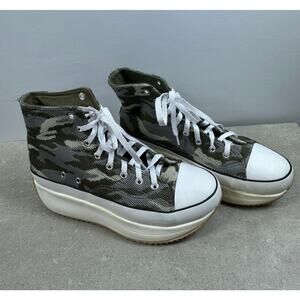 Madden Girl WINNONA-K Camo High Top Sneakers Size 8